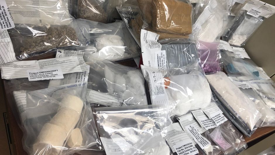 Research chemical powders