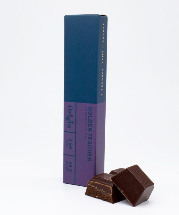 psychedelic chocolate bar